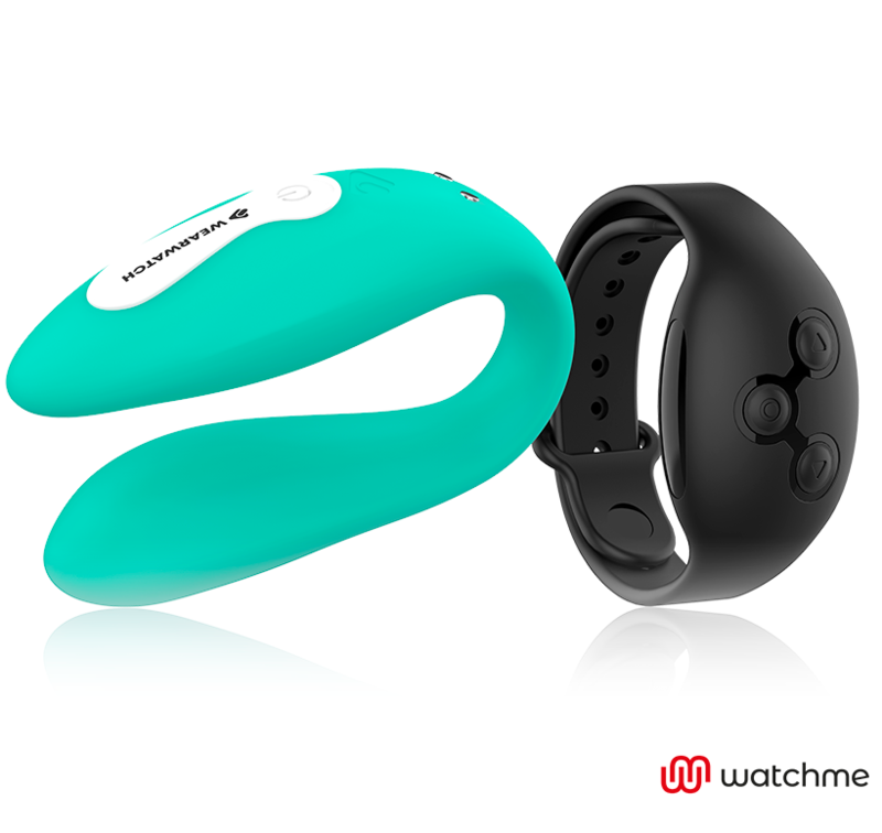 WEARWATCH - OROLOGIO VIBRATORE A DOPPIA TECNOLOGIA ACQUAMARINA / JET - WEARWATCH | Lingerie Harness Boutique
