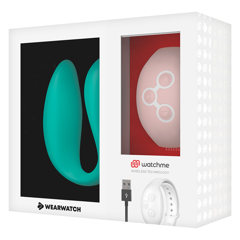 WEARWATCH - WATCHME VIBRATORE A DOPPIA TECNOLOGIA ACQUA DI MARE / ROSA - WEARWATCH | Lingerie Harness Boutique