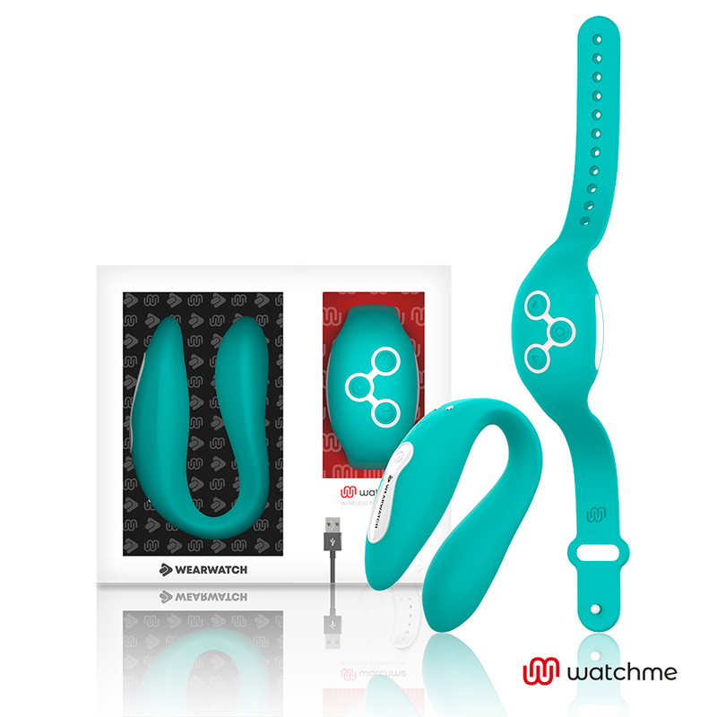 WEARWATCH - VIBRATORE WATCHME A DOPPIA TECNOLOGIA VERDE CHIARO - WEARWATCH | Lingerie Harness Boutique