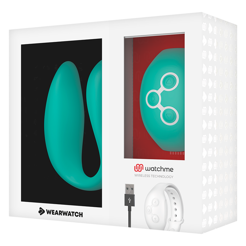 WEARWATCH - VIBRATORE WATCHME A DOPPIA TECNOLOGIA VERDE CHIARO - WEARWATCH | Lingerie Harness Boutique