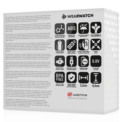 WEARWATCH - VIBRATORE WATCHME A DOPPIA TECNOLOGIA VERDE CHIARO - WEARWATCH | Lingerie Harness Boutique