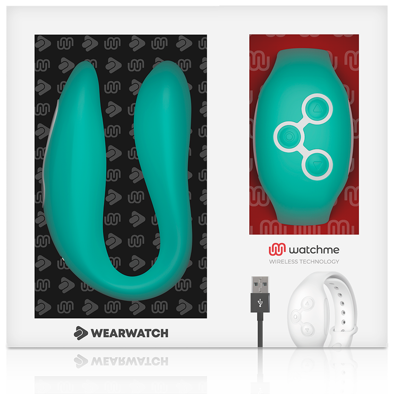 WEARWATCH - VIBRATORE WATCHME A DOPPIA TECNOLOGIA VERDE CHIARO - WEARWATCH | Lingerie Harness Boutique