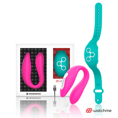 WEARWATCH - VIBRATORE WATCHME A DOPPIA TECNOLOGIA FUCSIA / ACQUA DI MARE - WEARWATCH | Lingerie Harness Boutique