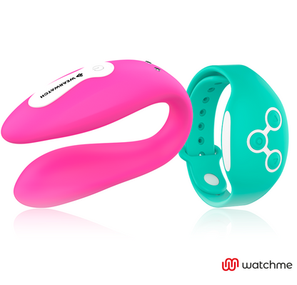 WEARWATCH - WATCHME DUAL TECHNOLOGY VIBRATOR FUCHSIA / SEA WATER