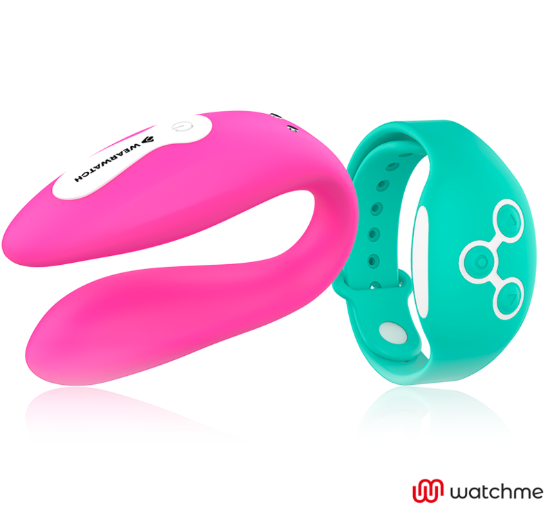 WEARWATCH - VIBRATORE WATCHME A DOPPIA TECNOLOGIA FUCSIA / ACQUA DI MARE - WEARWATCH | Lingerie Harness Boutique