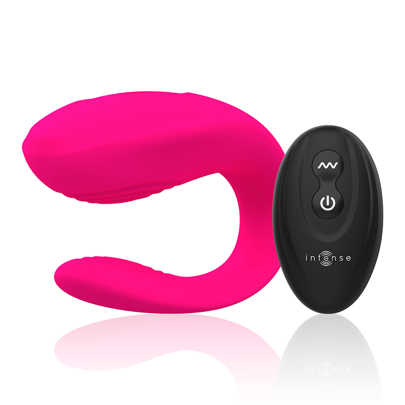 INTENSE - BRUNO PARTNER DOUBLE PLEASURE ROSA - INTENSE COUPLES TOYS | Lingerie Harness Boutique