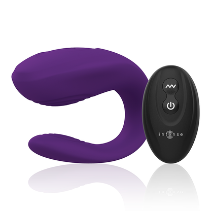 INTENSE - BRUNO PARTNER DOPPIO PIACERE LILLA - INTENSE COUPLES TOYS | Lingerie Harness Boutique