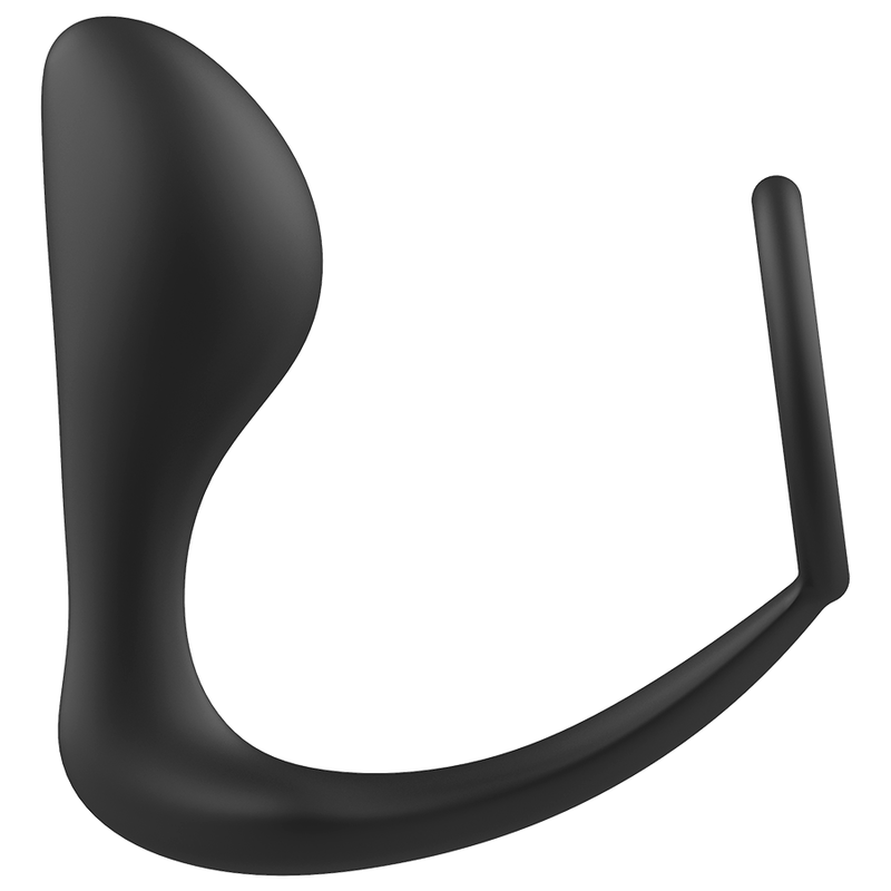 ADDICTED TOYS - PLUG ANALE CON ANELLO IN SILICONE NERO - ADDICTED TOYS | Lingerie Harness Boutique