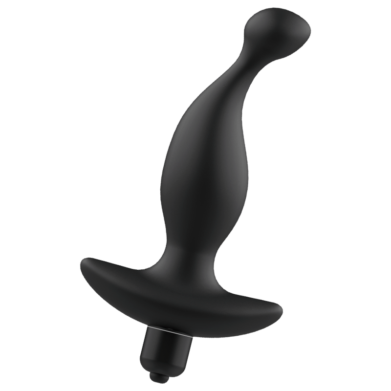 ADDICTED TOYS - BLACK VIBRATING ANAL MASSAGER MODEL 1