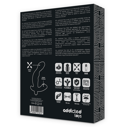 ADDICTED TOYS - STIMOLATORE ANALE PROSTATA REALISTICO IN SILICONE P-SPOT VIBE - ADDICTED TOYS | Lingerie Harness Boutique