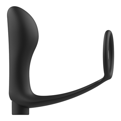 ADDICTED TOYS - ANELLO PER PENE CON TELECOMANDO PLUG ANALE NERO RICARICABILE - ADDICTED TOYS | Lingerie Harness Boutique