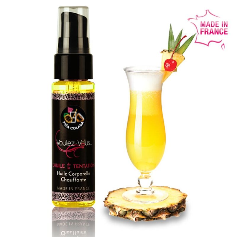 VOULEZ-VOUS - PIÑA COLADA WARMING BODY OIL 35 ML