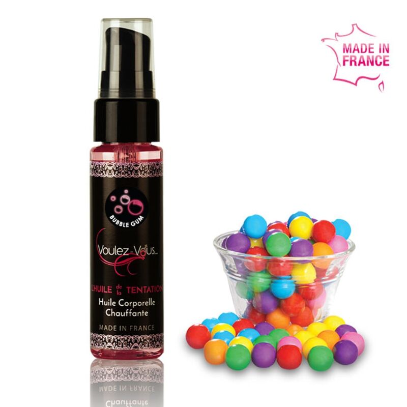 VOULEZ-VOUS - BUBBLEGUM WARMING BODY OIL 35 ML