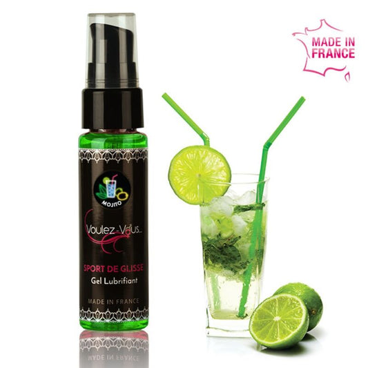 VOULEZ-VOUS - MOJITO WATER-BASED LUBRICANT - 35 ML