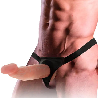 intense - imbracatura cava con dildo 18 x 3,5 cm Intense Lingerie Harness Boutique