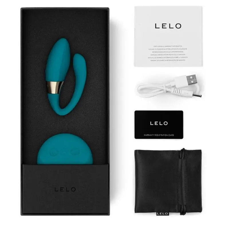 lelo - massaggiatore di coppia tiani duo blu Lelo Lingerie Harness Boutique