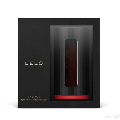 lelo - masturbatore f1s v2 con tecnologia sdk rosso - nero Lelo Lingerie Harness Boutique