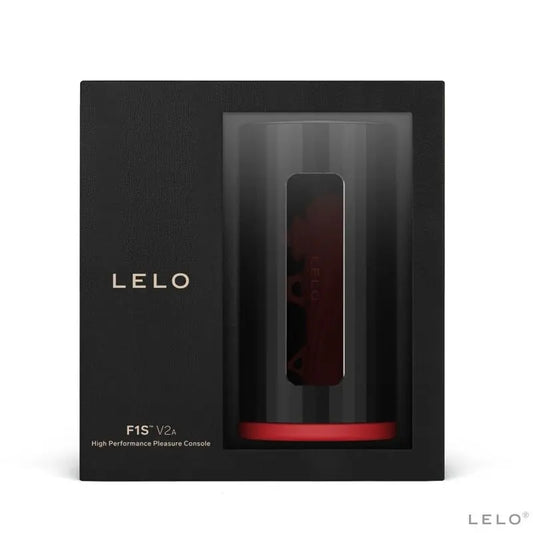 lelo - masturbatore f1s v2 con tecnologia sdk rosso - nero Lelo Lingerie Harness Boutique