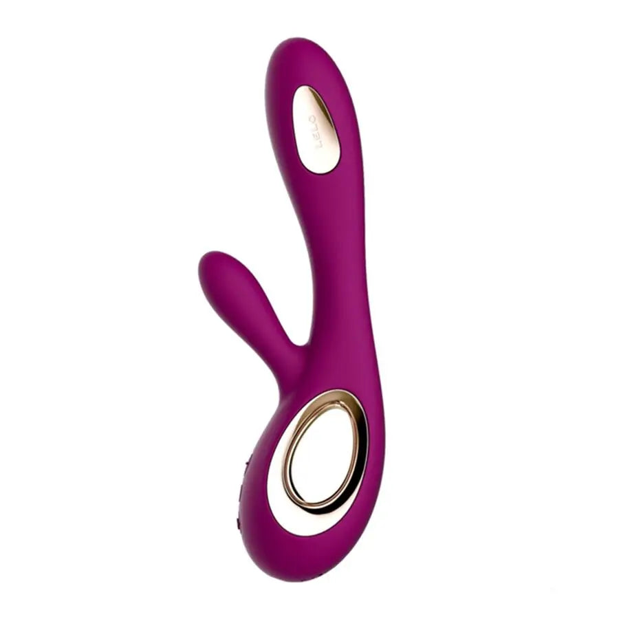 lelo - soraya vibratore wave rabbit deep rose Lelo Lingerie Harness Boutique