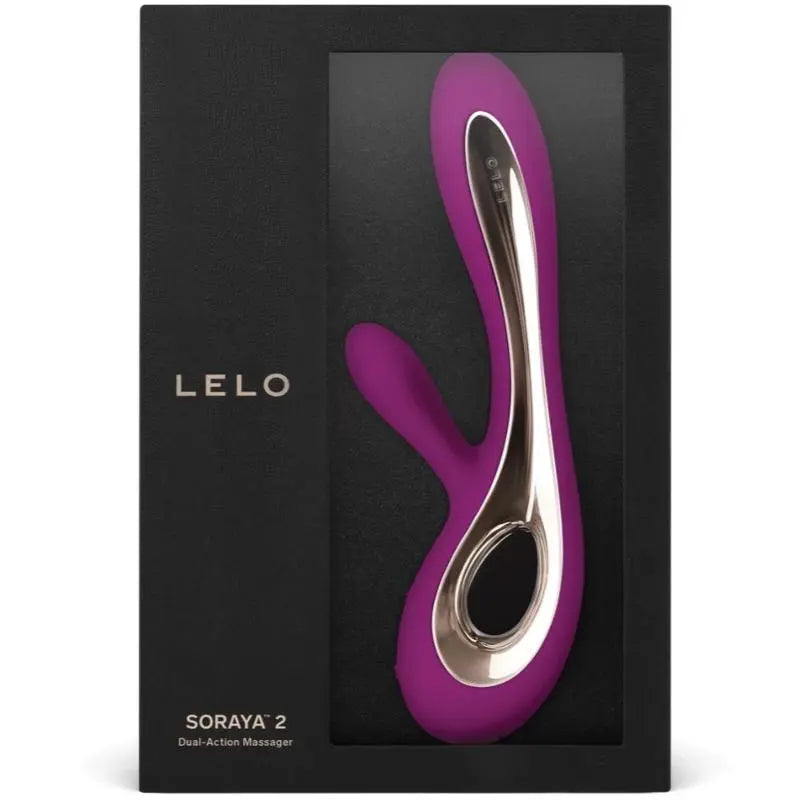 lelo - vibratore soraya 2 rabbit deep rose Lelo Lingerie Harness Boutique