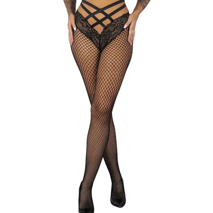 livco corsetti fashion - faxandra lc90742 collant nero LIvCo Corsetti Lingerie Harness Boutique