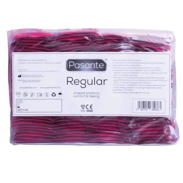 pasante - preservativo gamma regolare 144 unit Pasante Lingerie Harness Boutique