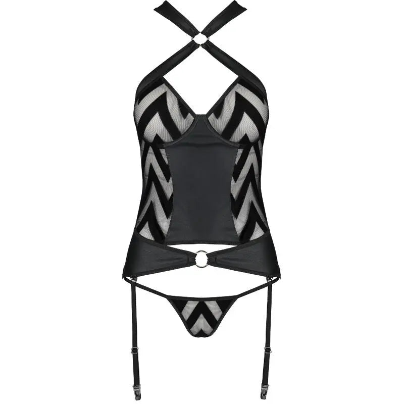 passion - hima corsetto in pelle ecologica Passion Lingerie Harness Boutique