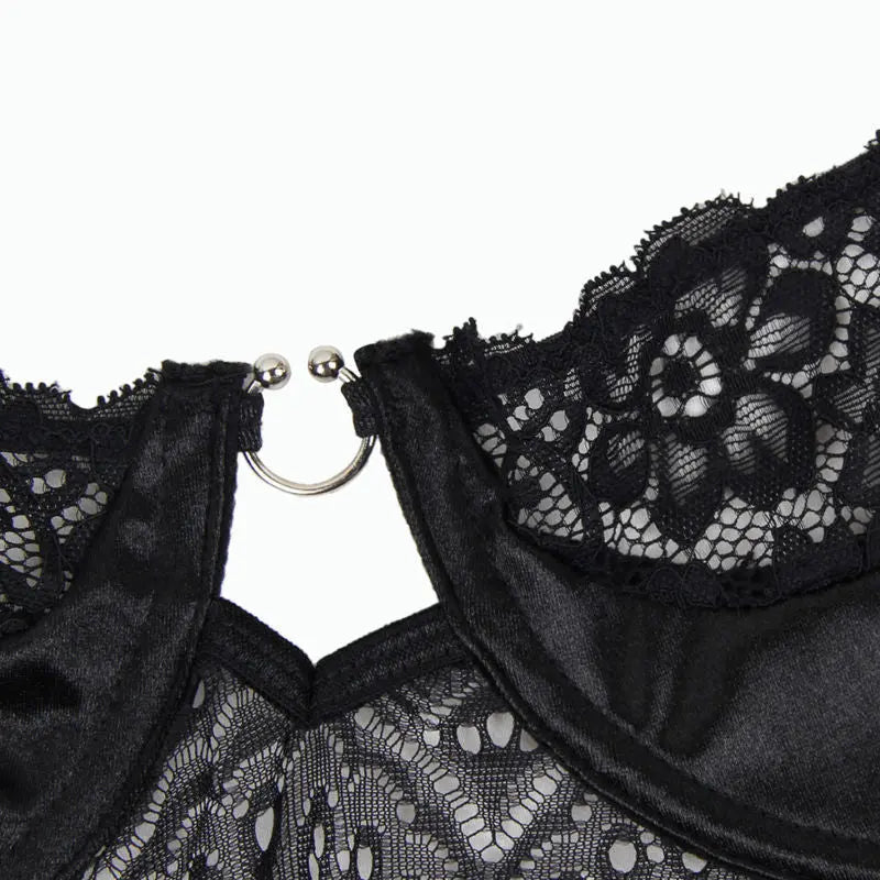 subblime - corsetto e cintura nero Subblime Lingerie Harness Boutique