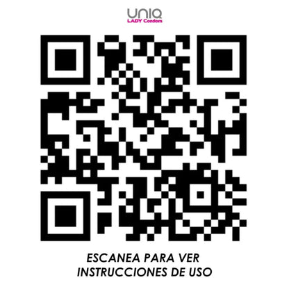 uniq - lady condom preservativo femminile senza lattice con giarrettiera 3 unità Uniq Lingerie Harness Boutique