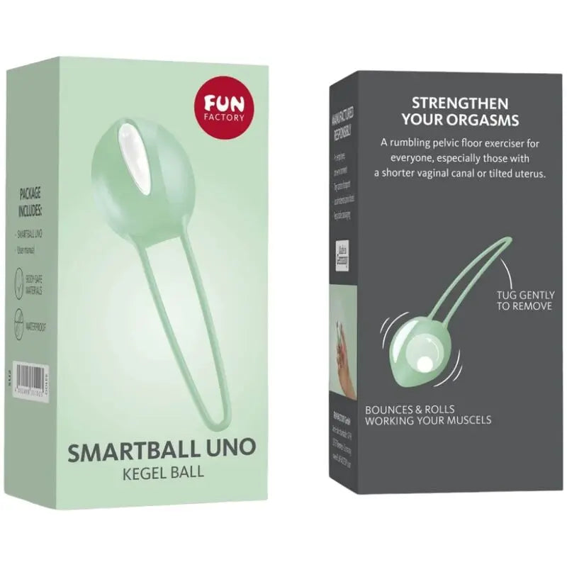 fun factory - smartball uno palla pelvica bianca / verde pistacchio Fun Factory Lingerie Harness Boutique